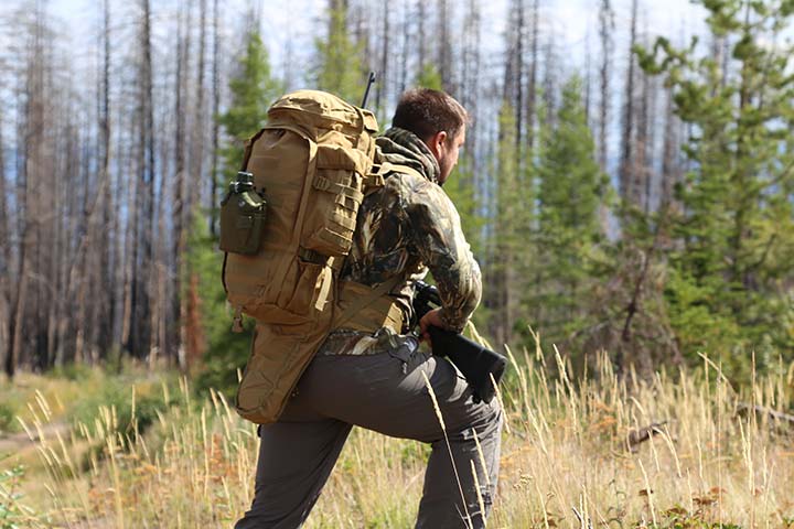 Front of Gunrunner Outdoorsman Backpack