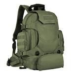 heavy duty durable military tactical molle backpack green